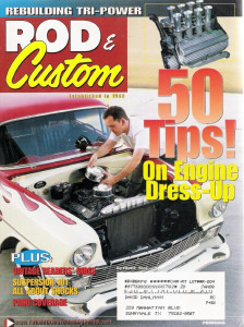 ROD & CUSTOM 2004 OCT - GOING KEYLESS, ROCHESTER TRI-POWER REBUILD & SET-UP